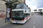 ic-bus-db-fernverkehr-ag/363525/n-wa-1450-steht-am-hlavni-nadrazi N-WA 1450 steht am Hlavni Nadrazi in Prag. Aufgenommen am 16.07.2014.