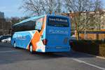 flixbus/413906/dieser-setra-s-516-hd-gz-rd Dieser Setra S 516 HD (GZ-RD 5000) fährt am 18.01.2015 nach Ulm. Aufgenommen am ZOB in Berlin.
