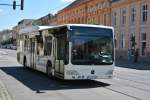 ac-busreisen-potsdam-andreas-nickol/354394/p-ac-137-auf-der-linie-614 P-AC 137 auf der Linie 614 nach Gutenpaaren unterwegs. Aufgenommen am 12.06.2014 Platz der Einheit.