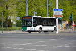 Am 05.05.2016 fährt P-AC 134 auf der Linie 692 zum Institut für Agrartechnik in Potsdam. Aufgenommen wurde ein Mercedes Benz Citaro II, Potsdam Platz der Einheit / Bildungsforum.