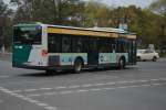 Am 25.10.2014 fährt P-AV 906 auf der Linie 603 zur Höhenstraße. Aufgenommen wurde ein Mercedes Benz O530 , Potsdam Platz der Einheit.