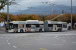 oberleitungsbus-o-bus/465687/dieser-hess-trolleybus-224-faehrt-am Dieser Hess Trolleybus (224) fährt am 08.10.2015 auf der Linie 6. Aufgenommen in Luzern, Luzernerhof.