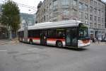 oberleitungsbus-o-bus/481108/dieser-hess-o-bus-mit-der-nummer Dieser Hess O-Bus mit der Nummer '171' fährt am 14.10.2015 auf der Linie 5. Aufgenommen in der Innenstadt von St. Gallen.
