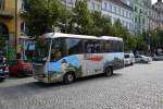 Ein für mich unbekannter Bus in Prag am 16.07.2014.