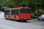 2-generation-niederflur-gelenkbus/663783/h-fe-603-ist-am-05082018-fuer H-FE 603 ist am 05.08.2018 für die S-Bahn Berlin GmbH als SEV unterwegs. Aufgenommen wurde ein MAN / Bahnhof Wannsee. 