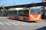 lions-city-cng-gelenkbus/374993/aly-538-wird-am-bahnhof-linkoeping ALY 538 wird am Bahnhof Linkping Bereitgestellt am 11.09.2014.