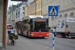 lions-city-cng-gelenkbus/391611/dea-100-ist-am-19092014-auf DEA 100 ist am 19.09.2014 auf der Linie 1 unterwegs. Aufgenommen wurde ein MAN Lion's City CNG Sankt Larsgatan Linkping.