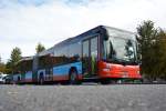 lions-city-gelenkbus/460225/am-07102015-steht-fr-js-652-auf Am 07.10.2015 steht FR-JS 652 auf dem Döbeleplatz in Konstanz. Aufgenommen wurde ein MAN Lion's City G / Südbadenbus. 