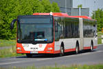 lions-city-gelenkbus/685315/28042018--brandenburg---schoenefeld-ila 28.04.2018 | Brandenburg - Schönefeld (ILA) | MAN Lion's City G | Cottbusverkehr | CB-CV 273 |
