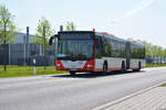 lions-city-gelenkbus/686106/28042018--brandenburg---schoenefeld-ila 28.04.2018 | Brandenburg - Schönefeld (ILA) | MAN Lion's City G | Cottbusverkehr | CB-CV 275 |