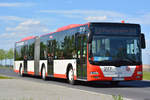 lions-city-gelenkbus/686122/28042018--brandenburg---schoenefeld-ila 28.04.2018 | Brandenburg - Schönefeld (ILA) | MAN Lion's City G | Cottbusverkehr | CB-CV 277 |