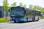 lions-city-gelenkbus/688395/29042018--brandenburg---schoenefeld-ila 29.04.2018 | Brandenburg - Schönefeld (ILA) | MAN Lion's City G | OVG | OHV-VK 129 |