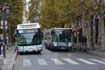 lions-city-hybrid-solobus/680675/26102018--frankreich---paris- 26.10.2018 / Frankreich - Paris / EG-177-RX -> MAN Lion's City Hybrid & AB-610-VB -> Irisbus Citelis.