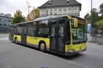 Am 10.10.2015 steht BD-13488 auf dem Busbhanhof Feldkirch. Aufgenommen wurde ein Mercedes Benz Citaro Facelift / Landbus Oberes Rheintal. 