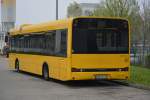 DD-VB 615 (457 015-2) steht am 06.04.2014 auf dem Betriebshof in Dresden Gruna. Aufgenommen wurde ein Solaris Urbino 12.