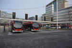 59-BHX-1 und 83-BHX-1 fuhren am 09.02.2018 auf der Linie 404 und 406 durch Eindhoven.