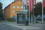 Bushaltestelle in mitten von Eskilstuna. Aufgenommen am 17.09.2014.