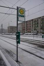 brandenburg-potsdam-2/393992/bushaltestelle--potsdam-robert-baberske-strasse-aufgenommen-am Bushaltestelle , Potsdam Robert-Baberske-Straße. Aufgenommen am 26.12.2014.