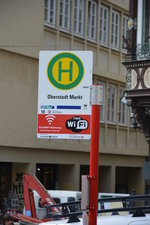 hessen-marburg/527267/bushaltestelle-marburg-oberstadt-markt-aufgenommen-am Bushaltestelle, Marburg Oberstadt Markt. Aufgenommen am 19.04.2016.