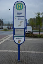 hessen-schluechtern/522209/bushaltestelle-schluechtern-bahnhof-aufgenommen-am-17042016 Bushaltestelle, Schlüchtern Bahnhof. Aufgenommen am 17.04.2016.