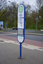 hessen-schluechtern/522211/bushaltestelle-schluechtern-bahnhof-aufgenommen-am-17042016 Bushaltestelle, Schlüchtern Bahnhof. Aufgenommen am 17.04.2016.