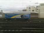 Ein gedekter MWB G�terwagen abgestellt im K�lner Hbf 