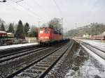DB 139 222-4 am 3.12.10 in Linz am Rhein