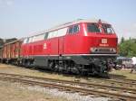 DB 216 067-9 in Koblenz L�tzel am 21.5.2011