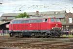 Kurhessenbahn/DB 218 387-9 in Koblenz-L�tzel am 29.9.2012