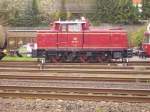 Br 260 von der Eiselbahn im Bahnhof Linz am Rhein