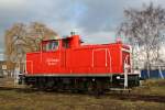 DB 360 303-2 in Koblenz L�tzel am 17.12.2011