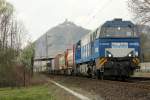 Rurtalbahn Vossloh G2000BB  V204  in Rh�ndorf am 29.3.2012