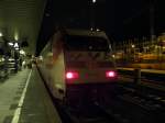 DB 101 144  Hertha BSC  im Bonner Hbf am 12.12.10