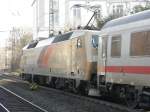 DB 120 159-9 175 Jahre Deutsche Eisenbahn mit einem IC in Bonn Hbfa am 4.3.2011
