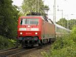 DB 120 131-8 in K�ln West am 5.8.2011