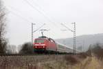 DB 120 109-4 in Namedy am 3.3.2012