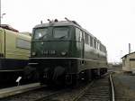 E40 128 im DB Museum Koblenz am 17.9.2011