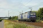 RBH 143 084-2  110  in Meerbusch-Osterath am 17.8.2012
