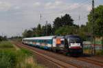 Am 03.07.12 fanden mehrere Testfahrten von Hamburg nach K�ln statt,so konnte dieser Test-HKX in Angermund fotografiert werden.