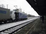 Lokomotion 158 662 in K�ln West am 4.12.10