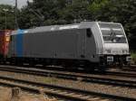 Br 185 von der Firma Railpool in K�ln West am 26.6.10  