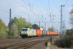 Captrain 186-149 in Neuwied am 13.4.2012