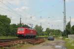 Railion 189 058-1 als tfzf in Leverkusen-Opladen am 9.7.2012