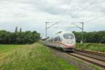DB 403 034-2 mit DB 403 508-5 in Bornheim am 9.6.2012