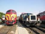 CFL 1604 neben DB K�f III in Koblenz L�tzel am 21.5.2011