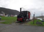 Lok  Franzburg  bei der Brohler Hafenfahrt am 3.4.10.