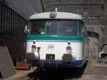 VT1 der Wiehltalbahn im Au�engel�nde des Eisenbahnmuseum Dieringhausen.