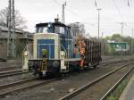 RSE 365 131-2 beim Rangieren in Beuel am 5.4.2011.