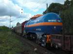 Ein neuer Kesselwagen von WASCOSA in Bonn-Obrkassel.
