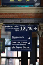 bahnhof-gare-de-lille-flandres/683007/31102018--frankreich---lille- 31.10.2018 | Frankreich - Lille | Gare de Lille Flandres |
